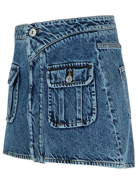 25SS JW앤더슨 숏 스커트 DK0026 PG1619172 Blue - JW ANDERSON