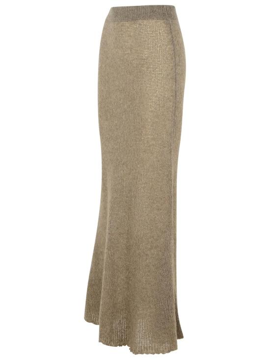 25SS 리사 양 롱 스커트 2025143NJ Brown - LISA YANG