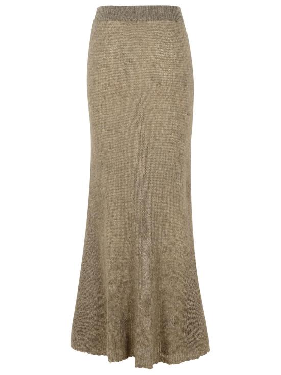 25SS 리사 양 롱 스커트 2025143NJ Brown - LISA YANG