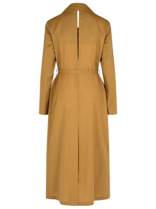 25SS MM6 메종마르지엘라 코트 S52AA0187 M35080132 Beige - MM6 MAISON MARGIELA