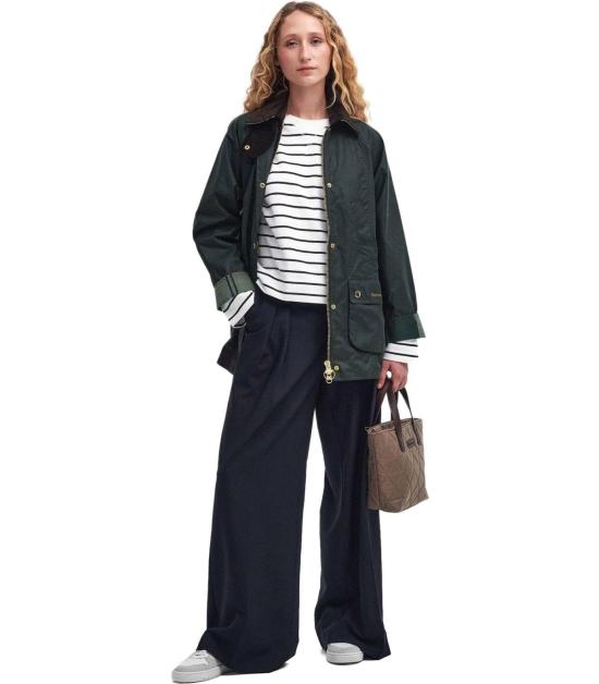 26FW 바버 모던 비드넬 왁스 재킷 LWX1402 LWX SG51 8 Green - BARBOUR