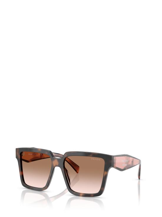 26FW 프라다 스퀘어 선글라스 PR 24ZS 23A0A6 MAUVE TORTOISE - PRADA
