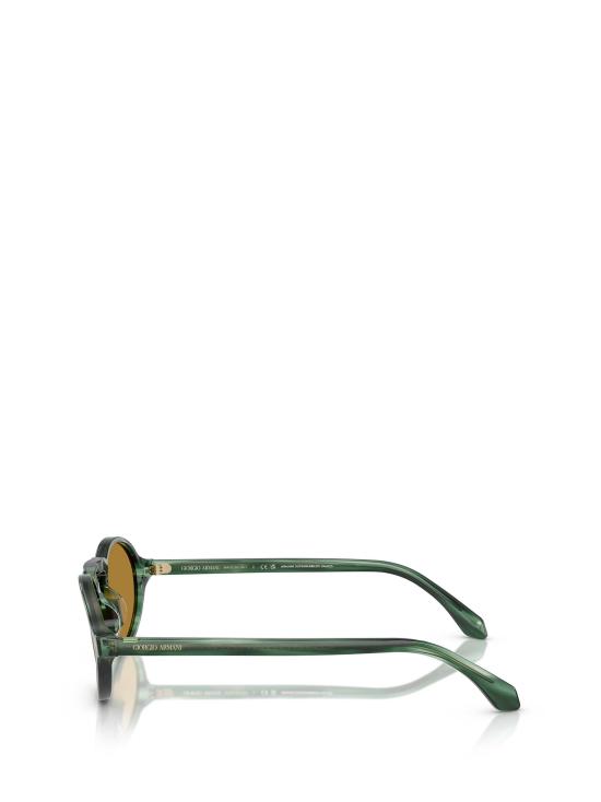 26FW 조르지오 아르마니 선글라스 AR8219U 616453 STRIPED GREEN - GIORGIO ARMANI