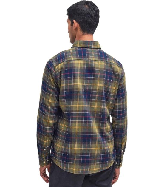 26SS 바버 긴팔 셔츠 MSH4991 TN52 M Green - BARBOUR