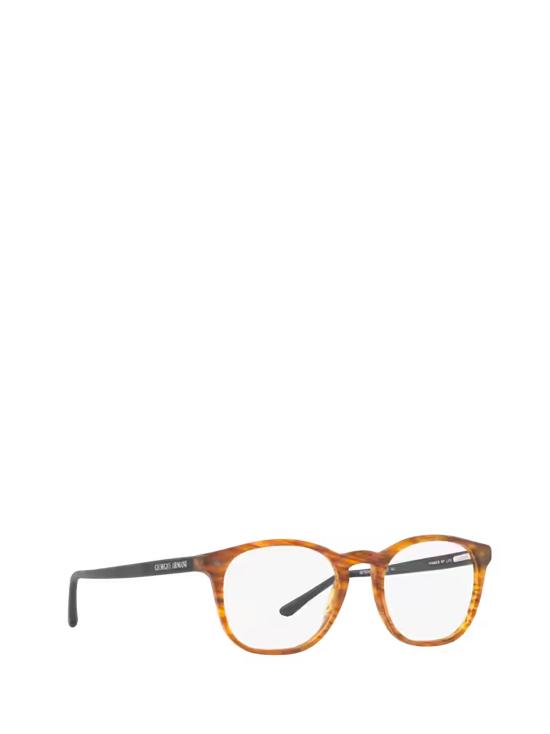 26FW 조르지오 아르마니 안경 AR7074 5562 MATTE STRIPED LIGHT BROWN - GIORGIO ARMANI