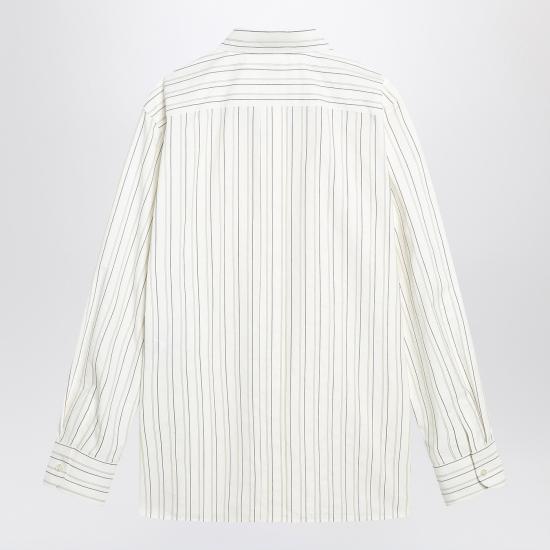 25FW 생로랑 후드 티셔츠 848033Y7K19 White - SAINT LAURENT