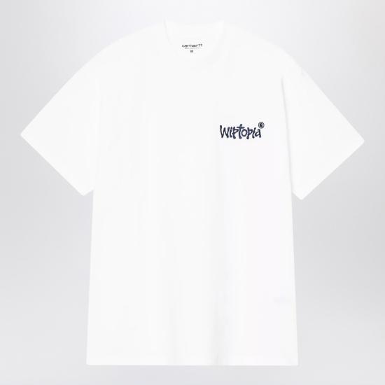25FW 칼하트 WIP 반팔 티셔츠 I035495CO White