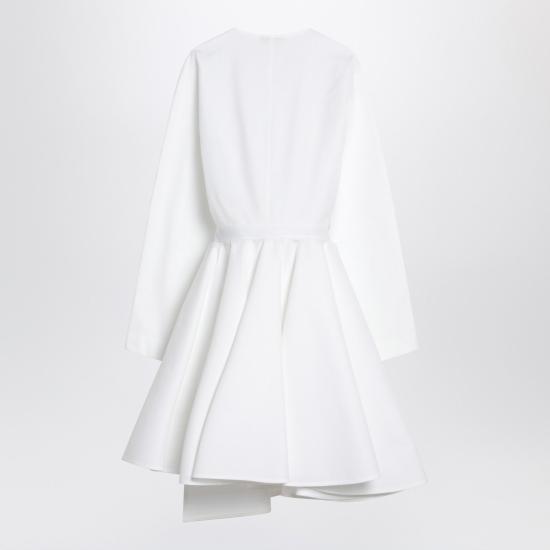  알라이아 미디 원피스 AA9R2618T447ACO White - ALAIA