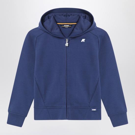 25SS [키즈] 까웨 후드 티셔츠 K4131WW CNY Blue