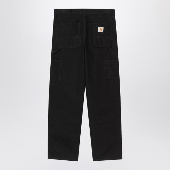 25FW 칼하트 WIP 디어본 캔버스 더블 니 팬츠 I031501CO Black - CARHARTT WIP