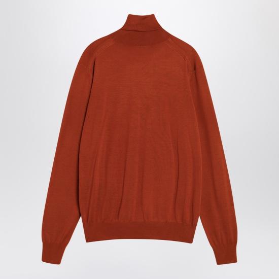 25FW 생로랑 터틀넥 821739Y76GM Red - SAINT LAURENT