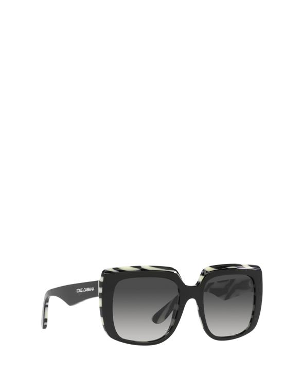 26FW 돌체앤가바나 선글라스 DG4414 33728G TOP BLACK ON ZEBRA - DOLCE & GABBANA