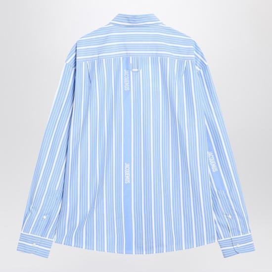  자크뮈스 후드 티셔츠 24ESHM00001AW00494 Light blue - JACQUEMUS