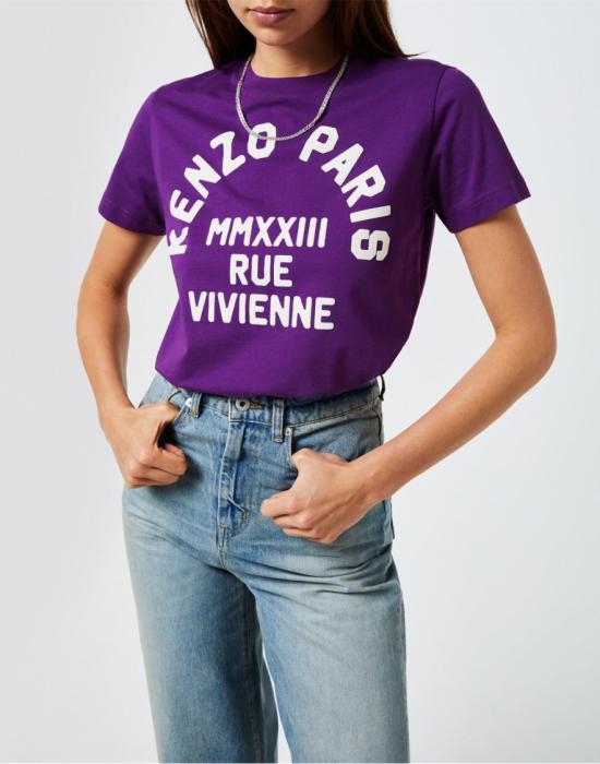 25SS 겐조 탑 FD52TS0424SO83 Purple - KENZO