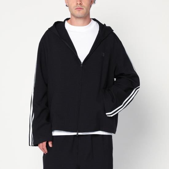 25FW 아디다스 Y3 후드 티셔츠 JW7354PL Black