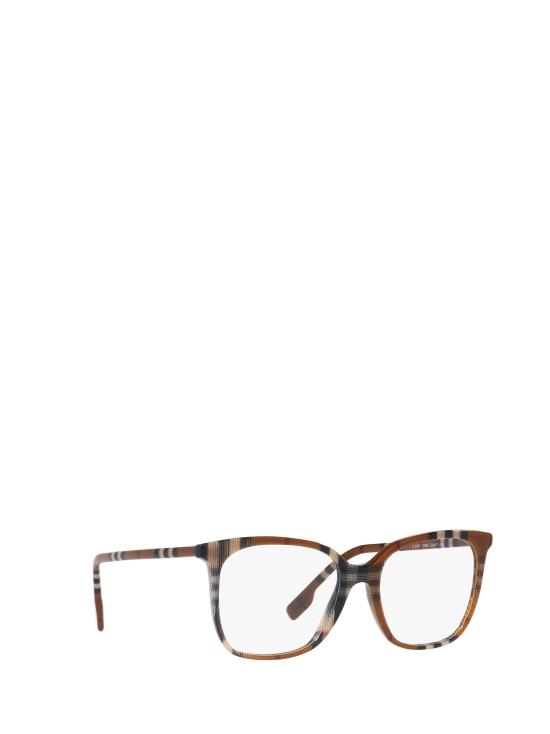 26FW 버버리 안경 BE2367 3966 CHECK BROWN - BURBERRY