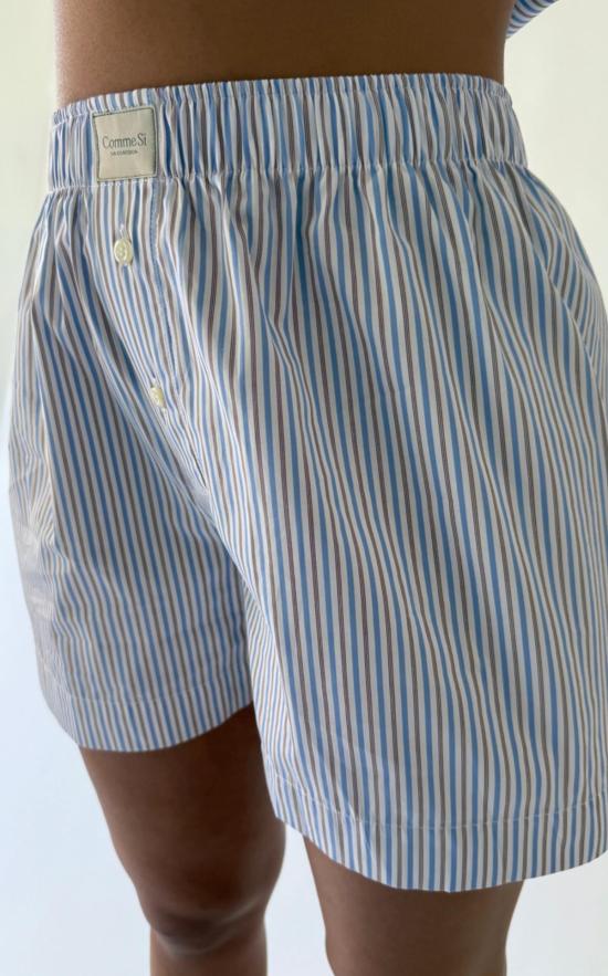  Comme Si 라운지 웨어 La Boxer Classica 레저 스트라이프 소재