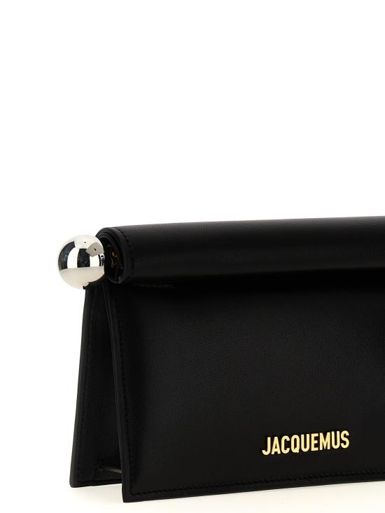 25FW 자크뮈스 클러치/파우치 24EBAW00392AC27L14990 Black - JACQUEMUS