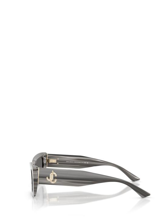 25FW 지미추 선글라스 JC5037BU 506387 STRIPED BLACK - JIMMY CHOO