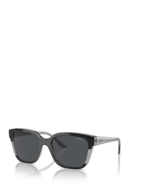 25FW 보그 선글라스 VO5558S 313387 BLACK TRANSPARENT GREY GLITTER - VOGUE