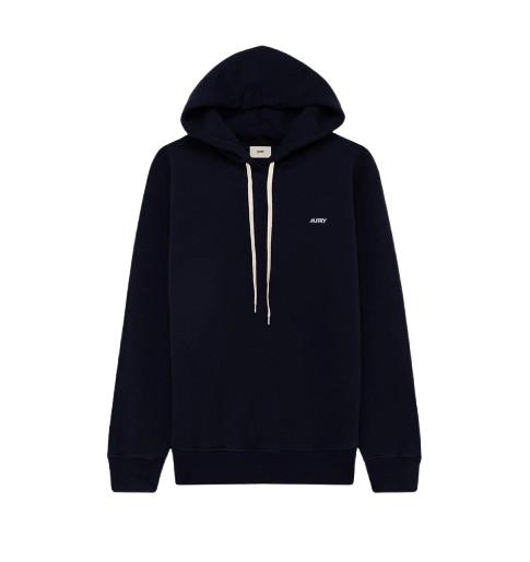 25FW 오트리 로고 후드 티셔츠 HOPMA 2JB Jersey blue