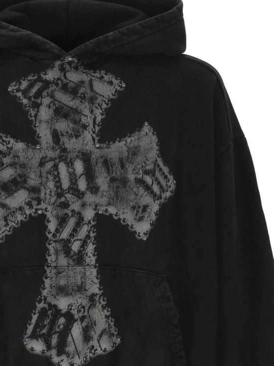 25FW 미스비헤이브 긴팔 티셔츠 251M212 BLACK Black - MISBHV