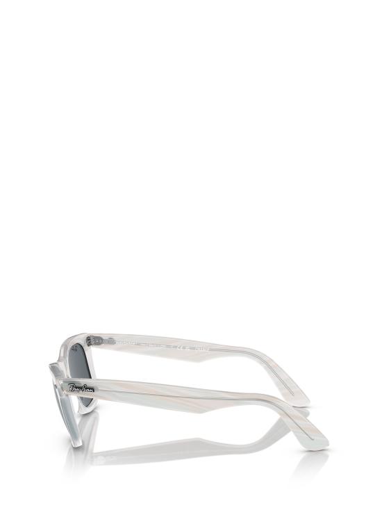 25FW 레이밴 선글라스 RB2140 1407R5 PHOTO STRIPED LIGHT BLUE - RAY BAN