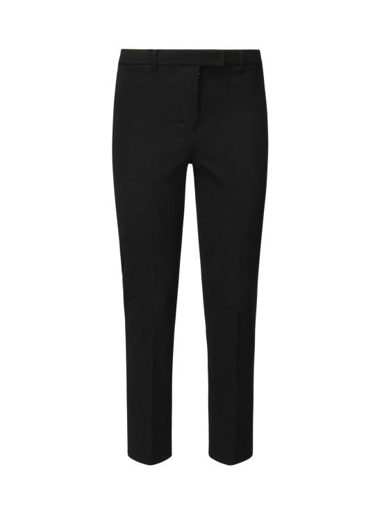 25FW 에스막스마라 스트레이트 팬츠 2529136031600 005 Black