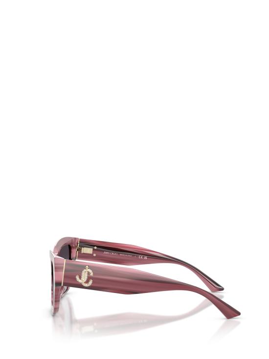 25FW 지미추 선글라스 JC5039BU 50648G STRIPED CRANBERRY - JIMMY CHOO