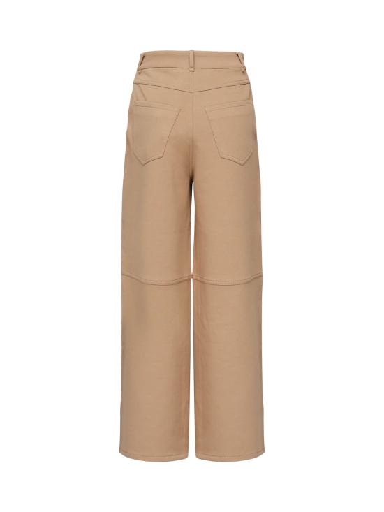 25FW 에스막스마라 MERLOT 메를로 코튼 팬츠 2529786021600 005 Brown - 'S MAX MARA