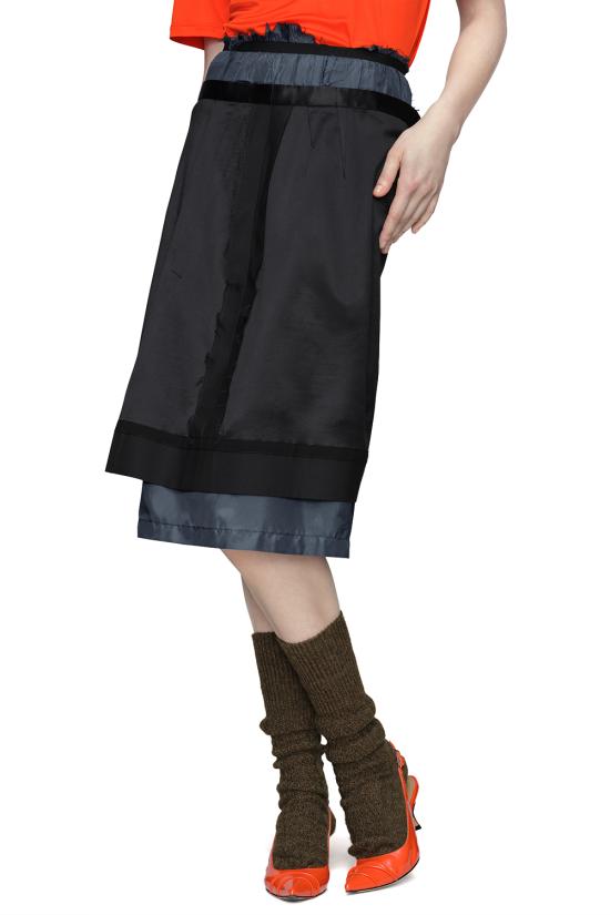 25FW 마르지엘라 미디 스커트 S51ME0044M35478 900 - MAISON MARGIELA