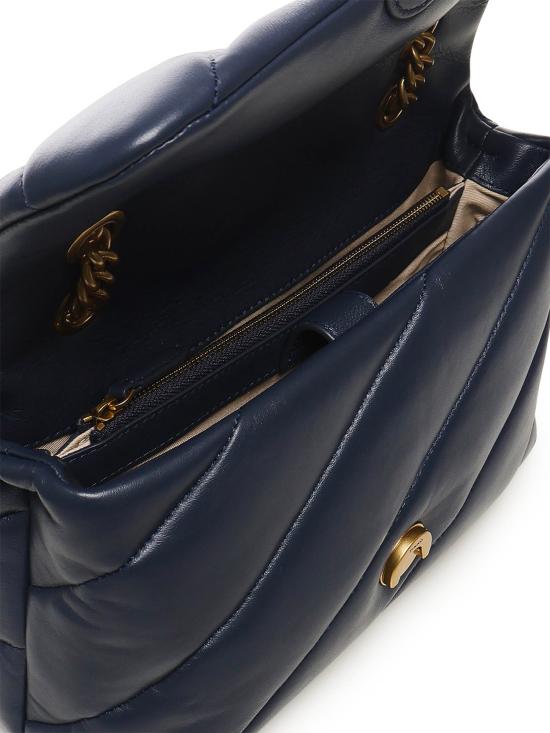 25FW 핑코 숄더백 100038 A0F2G08Q Indigo blue - PINKO