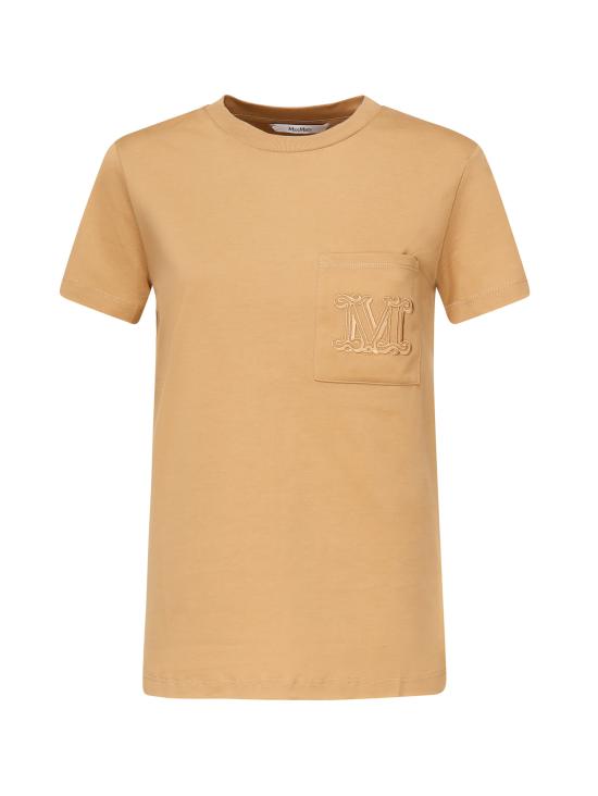 25FW 막스마라 반팔 티셔츠 2521946041600 003 Brown