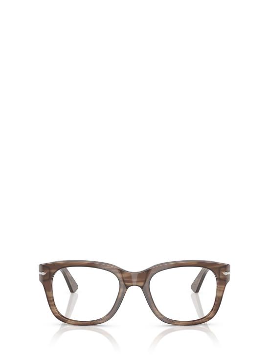 26FW 페르솔 안경 PO3372V 1208 STRIPED BROWN