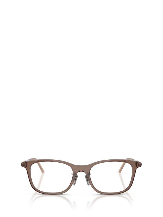 26FW 몽클레어 스퀘어 프레임 안경 ME2013D 3019 SHINY TRANSPARENT BROWN