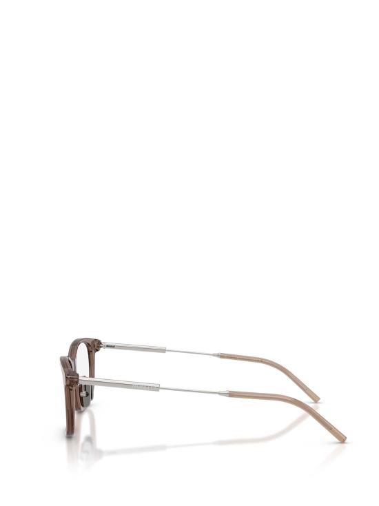 26FW 몽클레어 스퀘어 프레임 안경 ME2013D 3019 SHINY TRANSPARENT BROWN - MONCLER