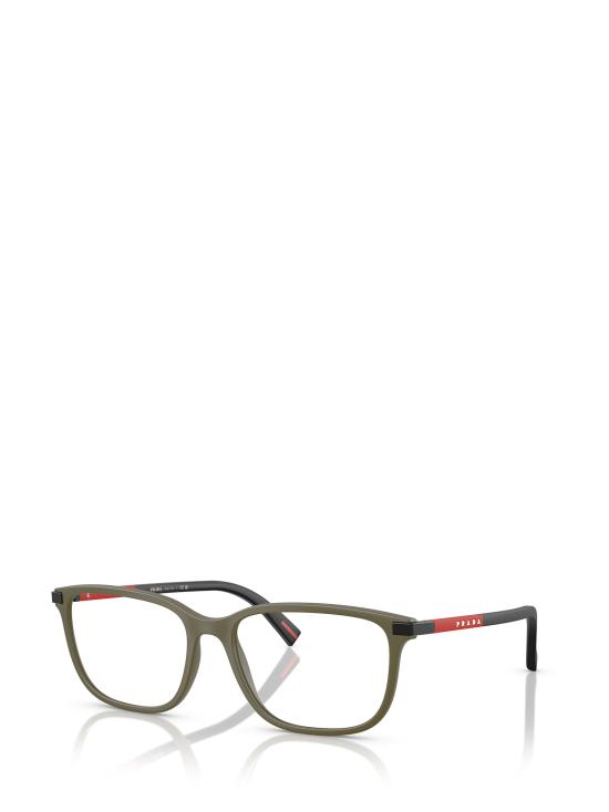 26FW 프라다 안경 PS 02RV 15X1O1 MATTE MILITARY GREEN - PRADA
