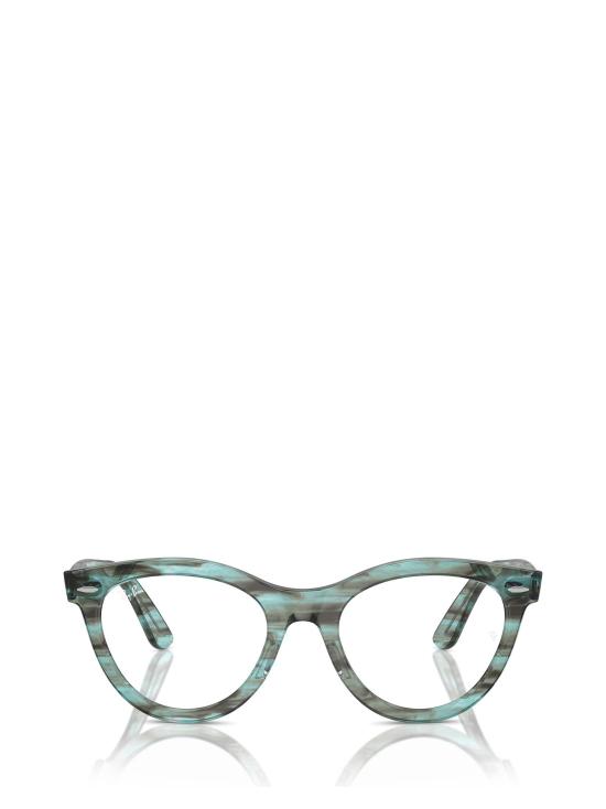 26FW 레이밴 안경 RX2241V 8362 STRIPED TRANSPARENT GREEN