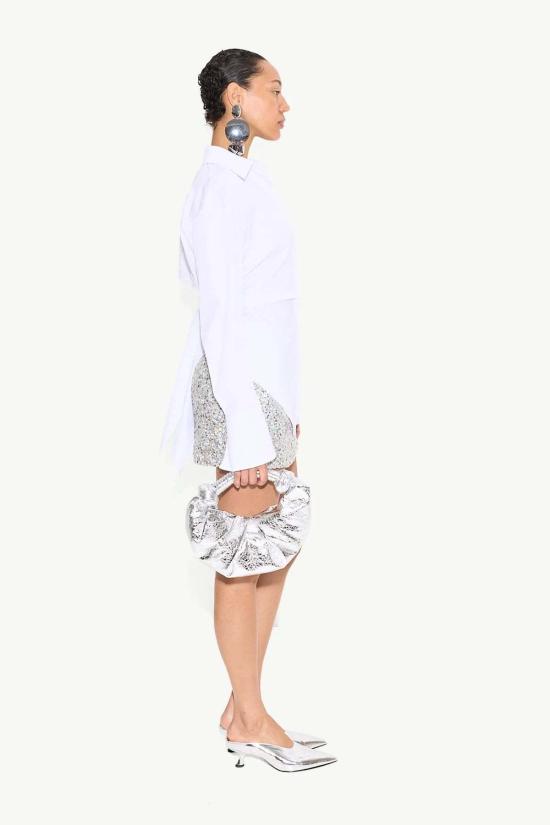  사이먼밀러 숏 스커트 사이먼 밀러 디지 스팽글 스커트 - SIMONMILLER