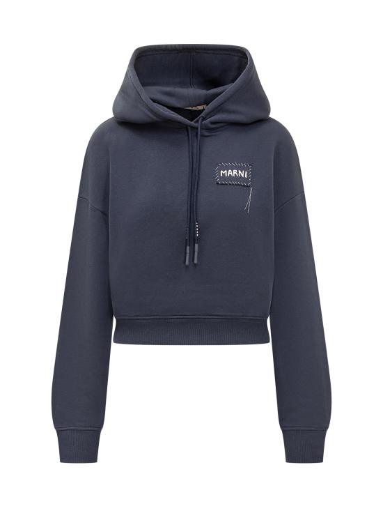 25FW 마르니 긴팔 티셔츠 FLJE0211X1UTC475 00B95 BLU