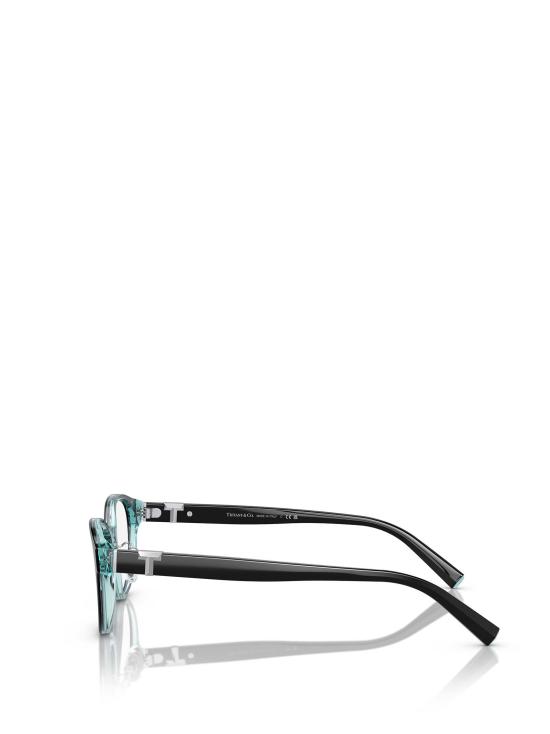 25FW 티파니앤코 안경 TF2236D 8285 BLACK ON CRYSTAL TIFFANY BLUE - TIFFANY & CO