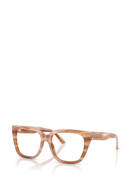 25FW 지미추 안경 JC3019B 5055 STRIPED HAVANA GLITTER BROWN - JIMMY CHOO
