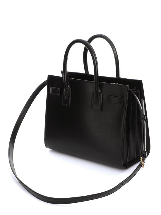 26FW 생로랑 스무스 레더 삭 드 주르 베이비백 42186302G9W1000 BLACK - SAINT LAURENT