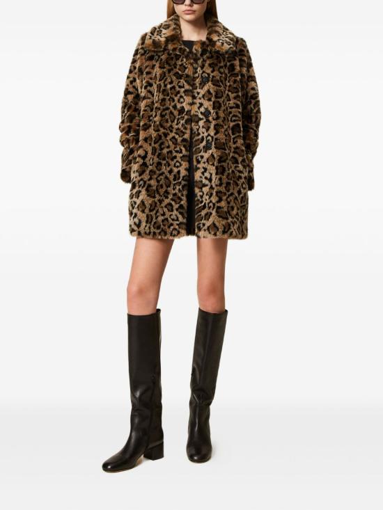 25FW 트윈셋 코트 252TP2110 S1610412779 Brown - TWINSET