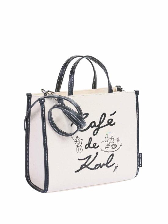 26SS 칼라거펠트 토트백 A2W50028106 Beige - KARL LAGERFELD