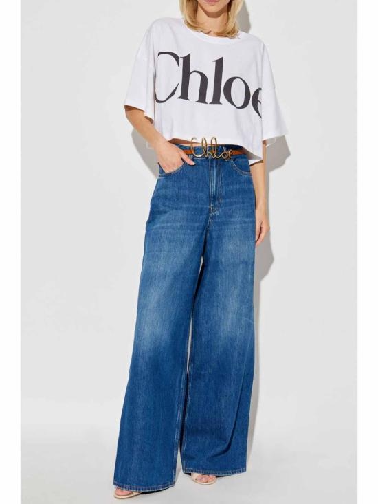 26SS 끌로에 반팔 티셔츠 CH24AJH09183101 White - CHLOE