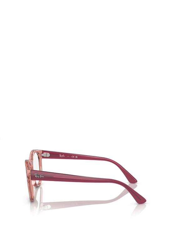 25FW 레이밴 안경 RX7227 8314 TRANSPARENT PINK - RAY BAN