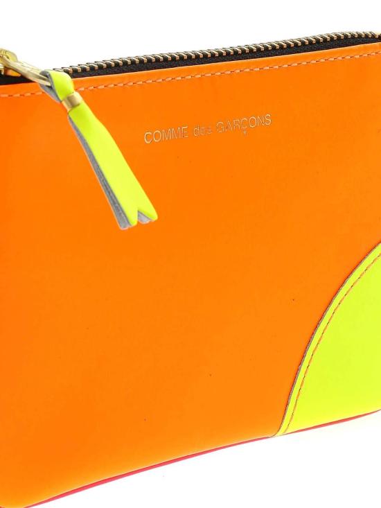  꼼데가르송 클래식 레더 라인 파우치  SA8100SF4 Yellow - COMME DES GARCONS