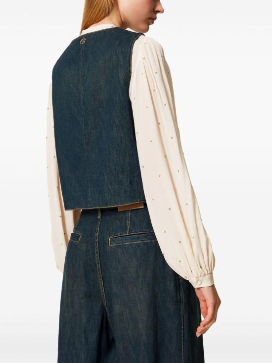 25FW 트윈셋 베스트 252TP2561 S1664301611 Denim - TWINSET