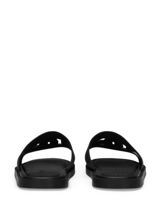 26FW 돌체앤가바나 러버 비치웨어 슬리퍼 CS2215AN99480999 BLACK - DOLCE & GABBANA